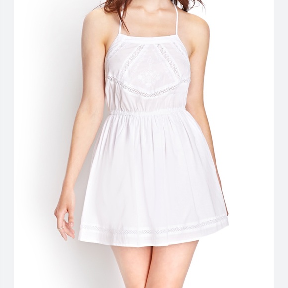 Embroidery mini dress - Picture 9 of 9